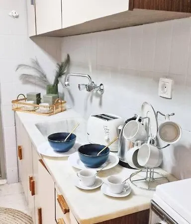 New Modern Flat Pyrgos Centre Olympia Апартаменты