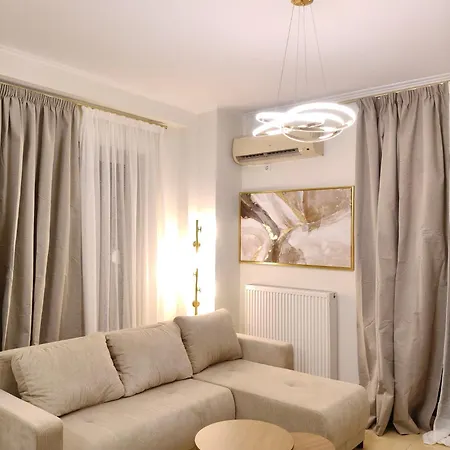 New Modern Flat Pyrgos Centre Olympia Apartment *