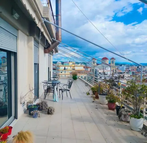 Appartement New Modern Flat Pyrgos Centre Olympia Pírgos
